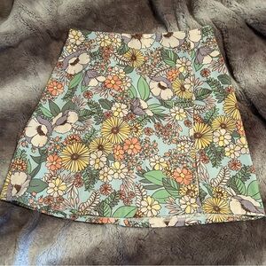 Originality floral skirt
